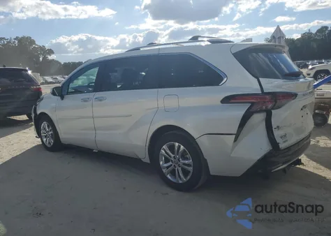 2024 Toyota Sienna Limited from USA, damaged, VIN 5TDESKFC1RS145703